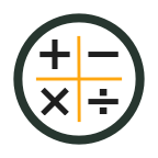 Simple Calculator Icon